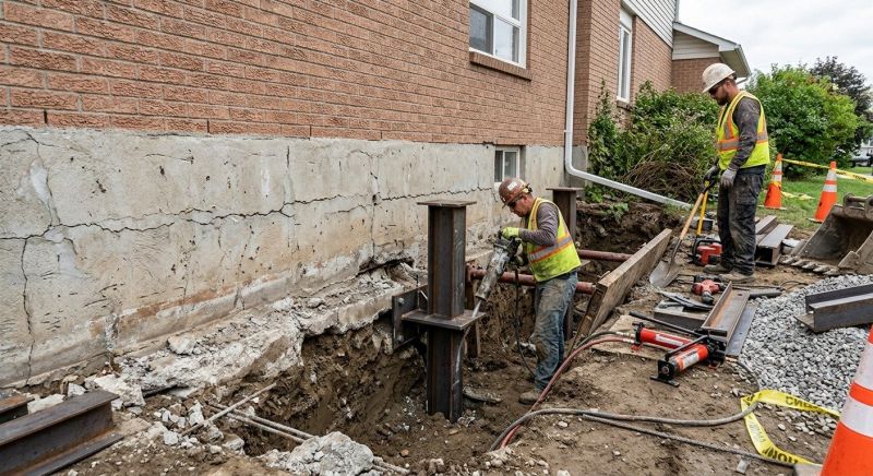 Foundation Structural Repair in Reidsville, NC