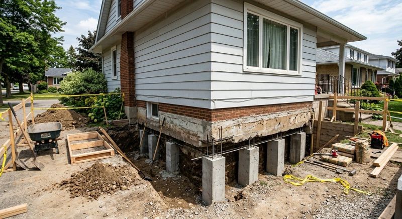 Foundation Underpinning in Greensboro, NC