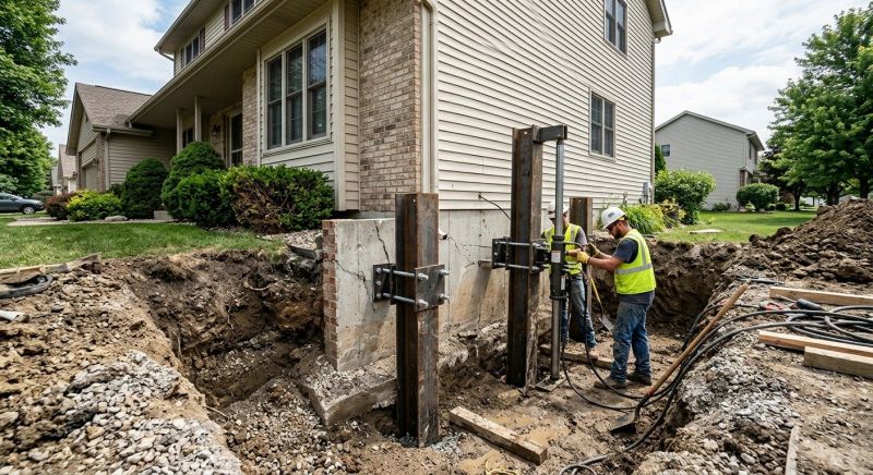 Foundation Underpinning in Greensboro, NC