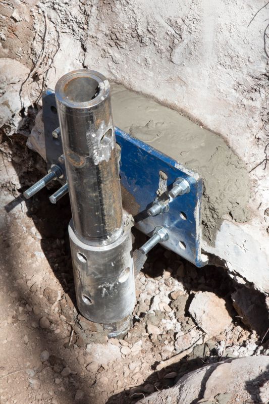 Helical Piers Installation in Greensboro, NC
