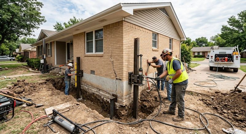 Home Foundation Leveling in Oak Ridge, NC
