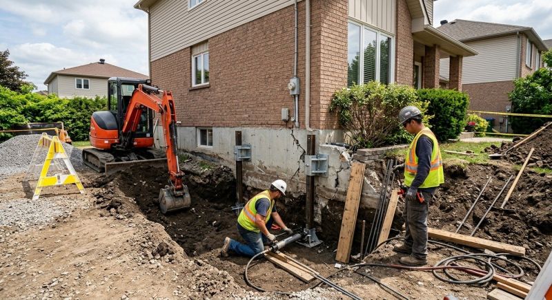 Home Foundation Repair in Colfax, NC