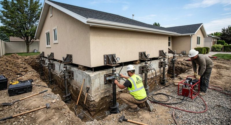 House Foundation Leveling in Greensboro, NC