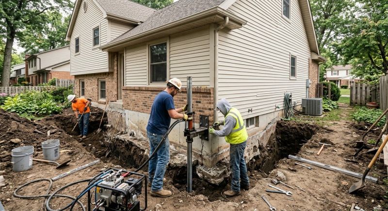 House Foundation Repair in Randleman, NC