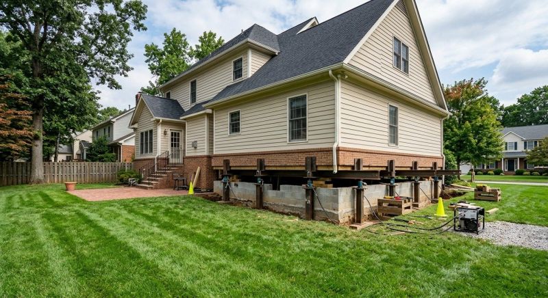 House Leveling in Burlington, NC