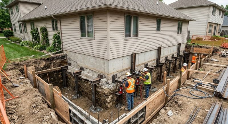 House Underpinning in Greensboro, NC