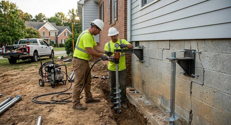 Piering Service in Greensboro, NC