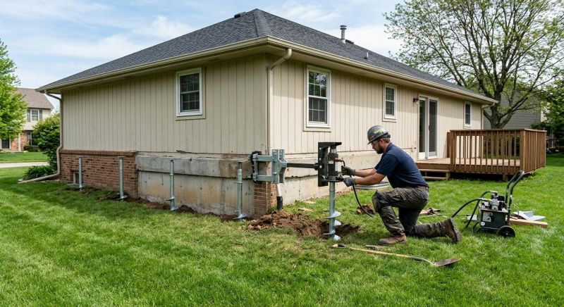Settling Foundation Service in Gibsonville, NC