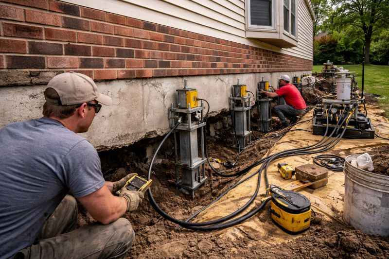 Settling Foundation Service in Stokesdale, NC