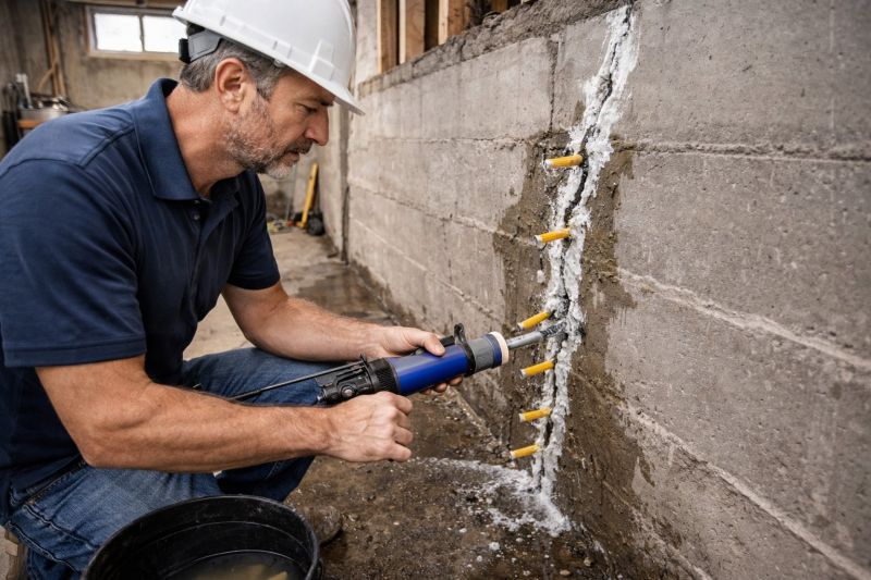 Structural Crack Repair in Greensboro, NC