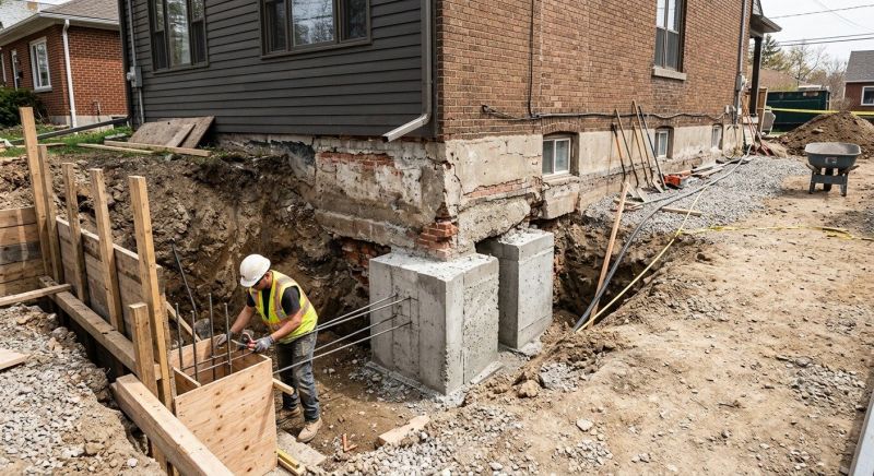 Structural Underpinning in Greensboro, NC