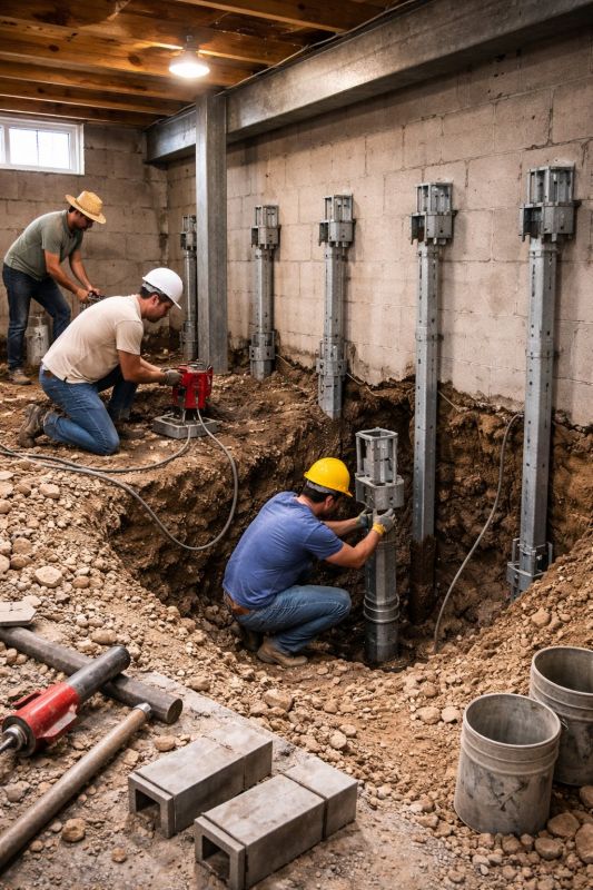 Structural Underpinning in Greensboro, NC