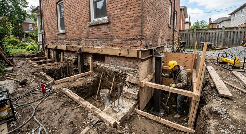 Structural Underpinning in Greensboro, NC