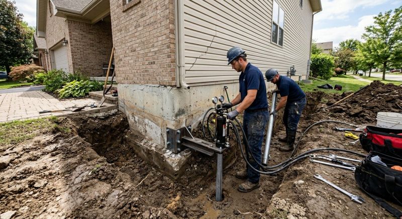 Settling Foundation Service in Stokesdale, NC