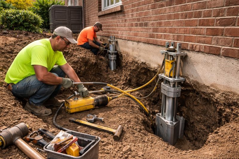 Settling Foundation Service in Haw River, NC